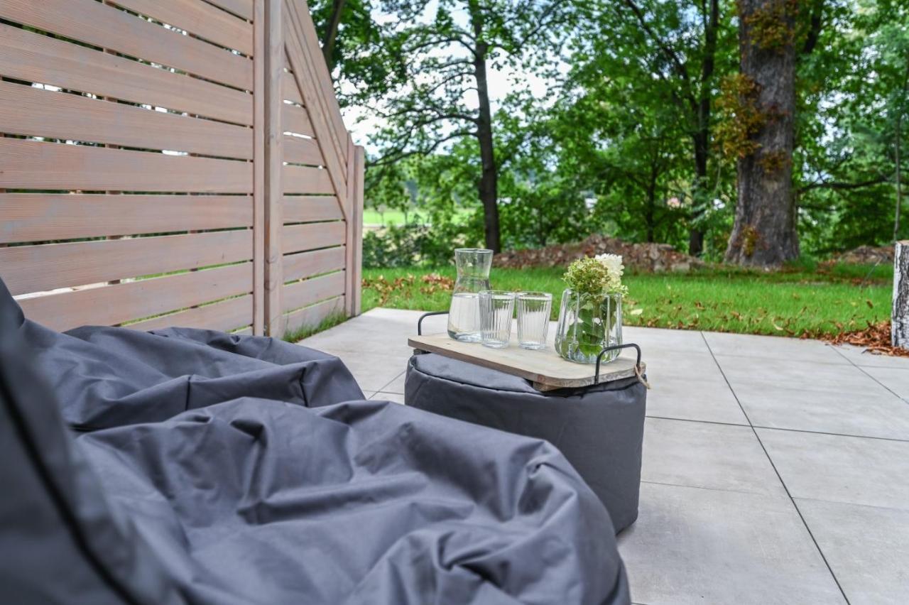 Farmhouse Eckartsberg Im Zittauer Gebirge - Gemuetliche Und Moderne Ferienwohnungen Mit Terrasse ภายนอก รูปภาพ